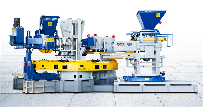 Quangong Machinery Co., Ltd Ligne de production de briques d'imitation de pierre entièrement automatique HP-1200T : leader de l'innovation technologique de l'industrie et créant une nouvelle référence en matière de fabrication efficace, intelligente et verte