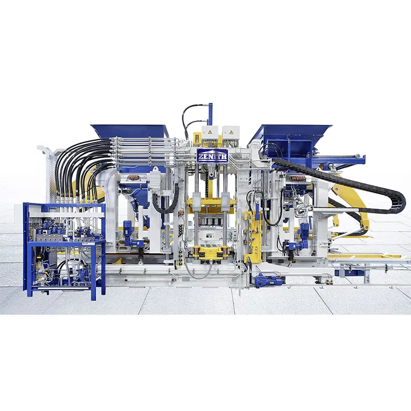 Machine automatique de fabrication de blocs de béton