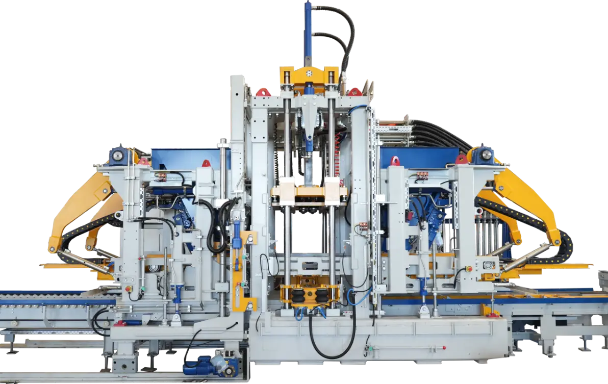 La machine de moulage de blocs de béton ZN1200-2 de Quangong Machinery Co., Ltd. est un outil puissant pour le formage efficace de briques creuses.