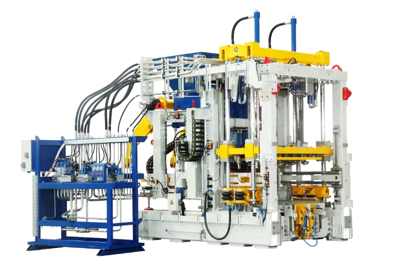 Machine à briques automatique QGM ZN1200-2S | Machine de fabrication de blocs de béton intelligente pour le recyclage des déchets solides