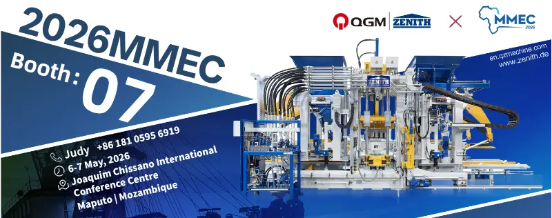 Quangong Machinery Co., Ltd. s'apprête à présenter des solutions de machines à briques à haute efficacité au salon MMEC 2026